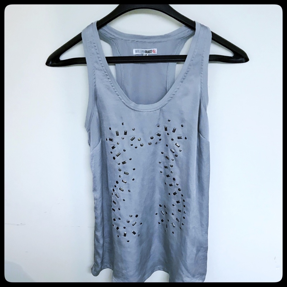 William Rast X Justin Timberlake embellished tank